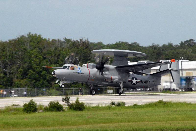 在2012的春天，美国将测试和评估DRLO E-2D AH飞机的性能