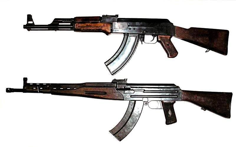 Il principale concorrente di AK-47 su test competitivi è la macchina automatica Bulkina AB-46