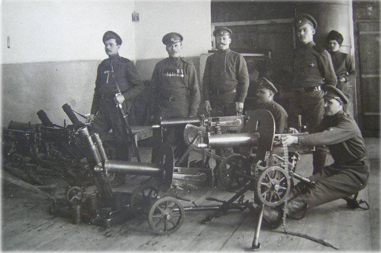 प्रथम विश्व युद्ध से पहले मशीन गन