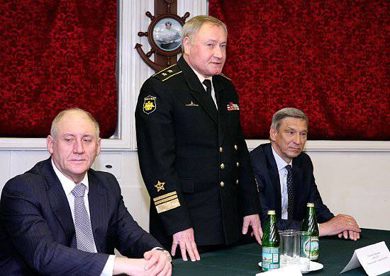 The commander of the Northern Fleet congratulated the crew of TARKR "Peter the Great" on the anniversary of the ship