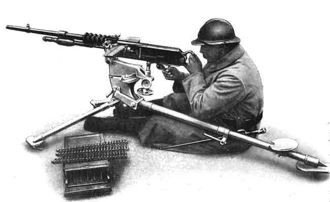 Gun machine "Hotchkiss"