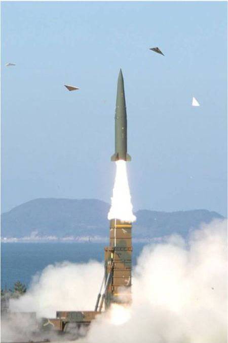 South Korea is armed with ballistic missiles