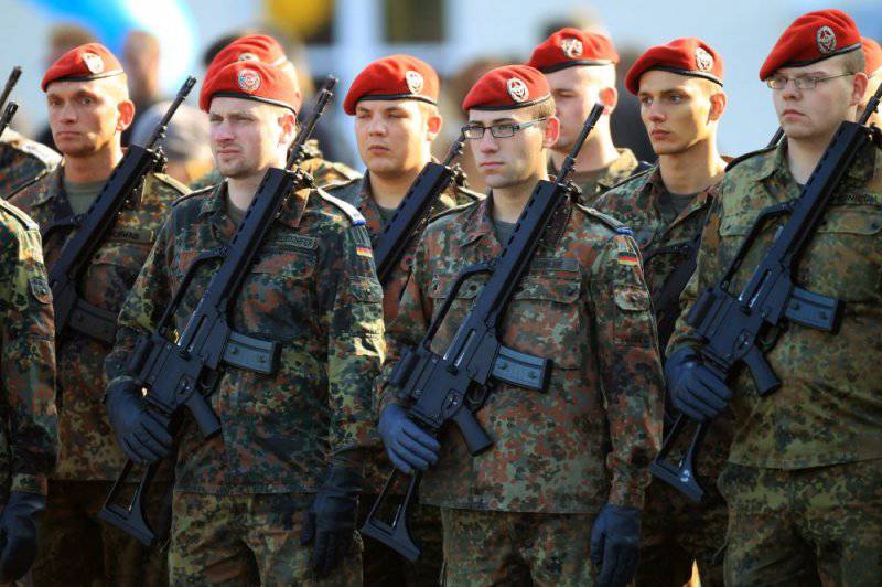 Современная военная форма германии