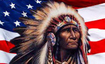 América para os índios!