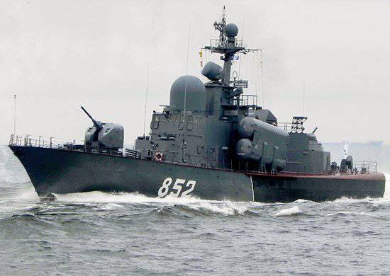 Itämeren laivaston ohjusalukset suorittivat taistelutulituksen onnistuneesti