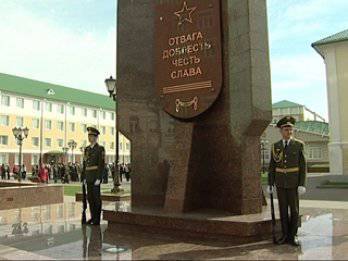 Academia Militar de Kostroma RHBZ celebra o aniversário da 80