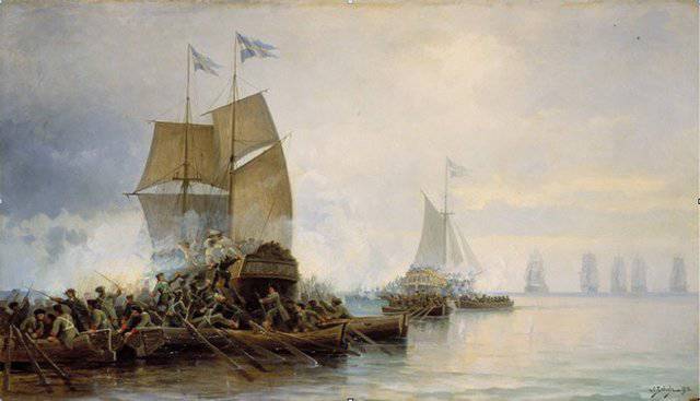 Pertempuran di muara Neva dan pendirian Rusia di Laut Baltik