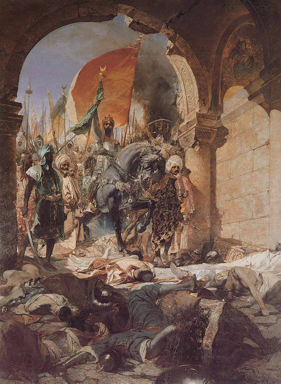 Падение Константинополя и Византийской империи