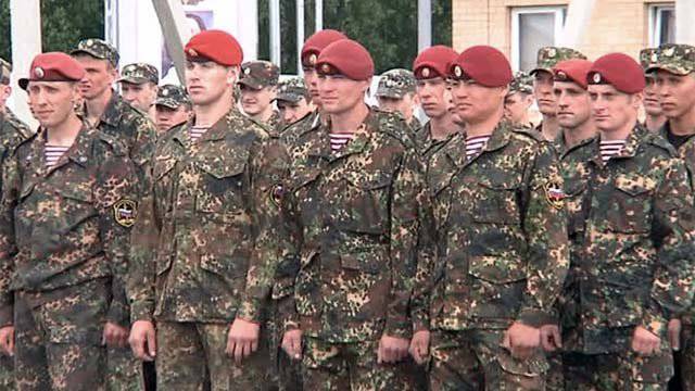 Passed qualification tests for the right to wear krapovogo beret