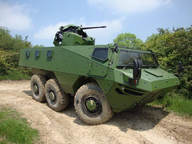 Новинка французской  военной бронетехники – БТР VAB Mk3