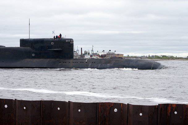 The submarine "Novomoskovsk" went to sea after modernization