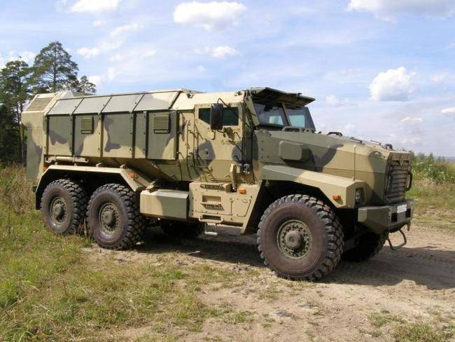 O Grupo GAZ apresentará em Paris um novo empreendimento, o blindado Ural