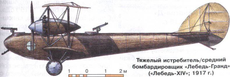 História da Aviação Russa. Grande Cisne (L-14)