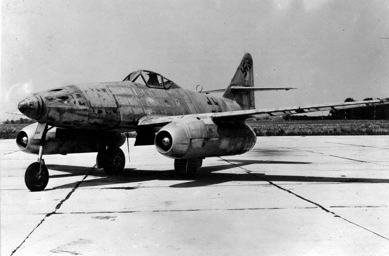 Αεριωθούμενο αεροσκάφος Messerschmitt 262 - μια τεχνολογική ανακάλυψη του Ράιχ
