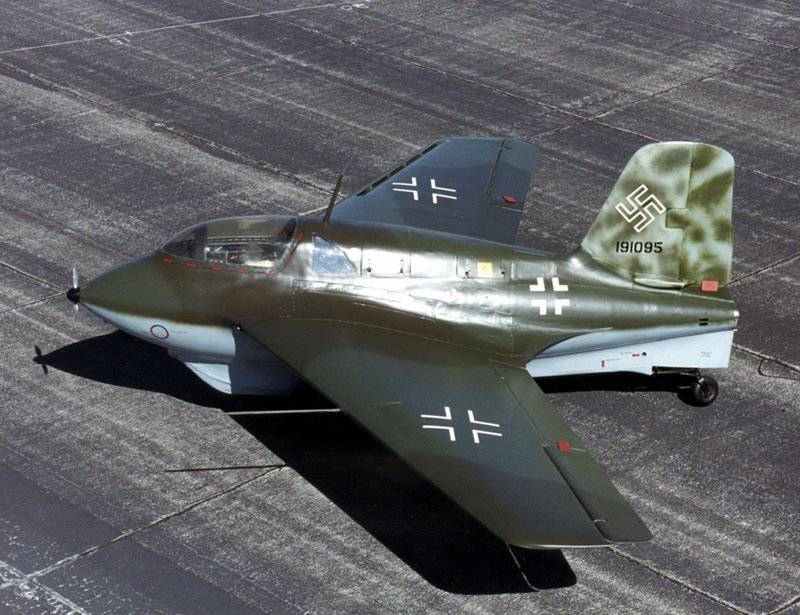 Messerschmitt Me.163 - موشک رهگیر-جنگنده