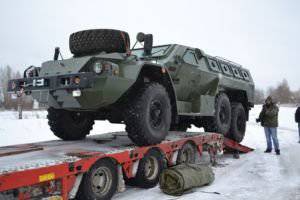 Бронированная машина «Булат» для Сахалинского ОМОН, несущего службу на Северном Кавказе