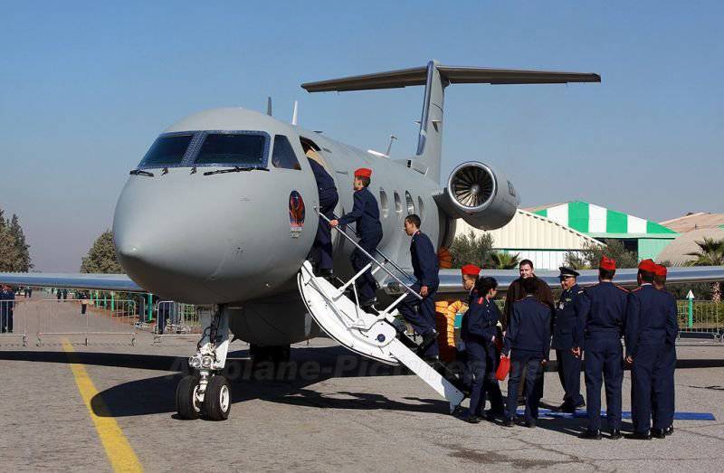 Разведывательный самолет Gulfstream III  N30LX  для  итальянских ВВС