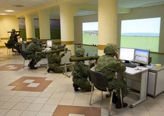Em ZVO, simuladores a laser para tiro e derrota são usados ​​para treinar o pessoal militar.