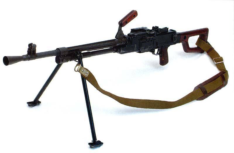 Russian experienced machine gun system Nikitin-Sokolov model 1958 g.
