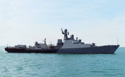 Каспийская флотилия пополнится двумя перспективными военными кораблями