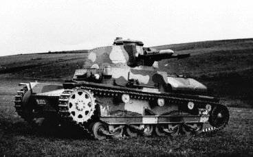 Чехословацкий легкий танк «LT vz.34» образца 1934 года