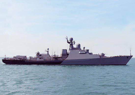 Новейшие корабли начали переход на Каспийскую флотилию