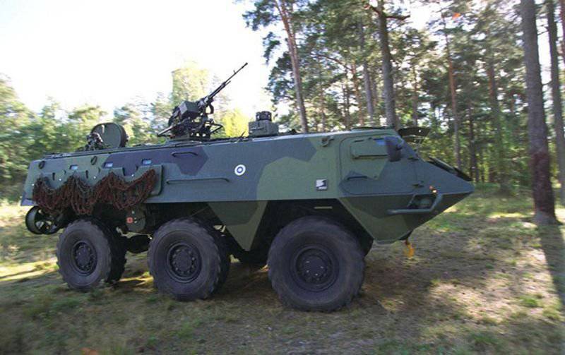 Финский бронированный транспортер XA-180