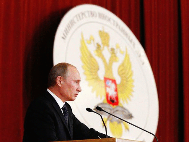 Från Atlanten till Stilla havet: Putin erbjuder Europa en gemensam marknad