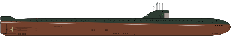 Atomic torpedo and multipurpose submarines. 627 project