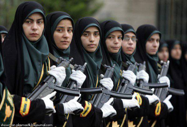 Женщины в погонах. Иранская армия