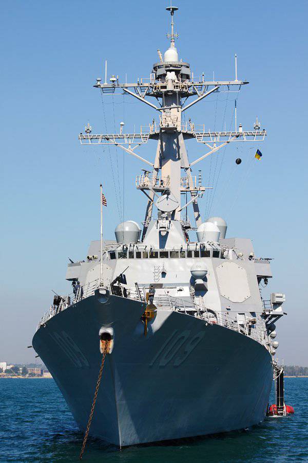 "SEA BREEZE 2012" - press tour on the destroyer USS JASON DUNHAM