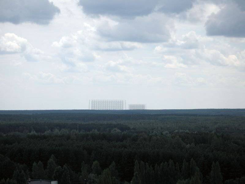A horizonton túli "Csernobil-2" radarállomás