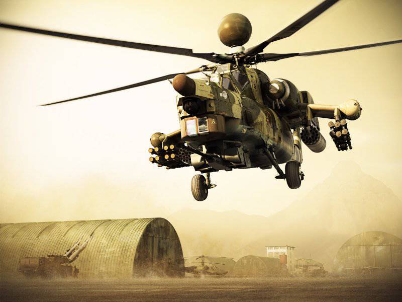 Западный военный округ во втором полугодии 2012 года получит 8 вертолетов Ми-28Н "Ночной охотник"