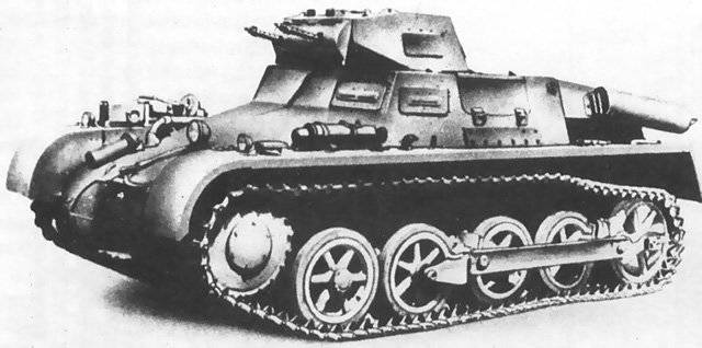 Vehicule blindate ale Germaniei în al Doilea Război Mondial. Tanc ușor Pz Kpfw I (Sd Kfz 101)