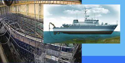 Проект 12700 - композитный базовый тральщик «Александрит»