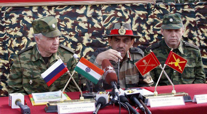 الهند وروسيا تجريان تدريبات مشتركة على الأراضي الروسية لأول مرة