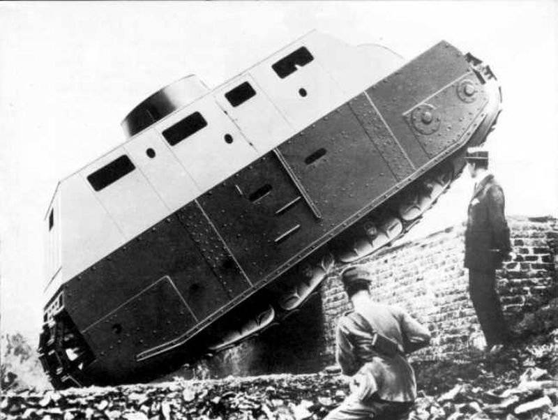 Włoski czołg ciężki "FIAT-2000" (1919)
