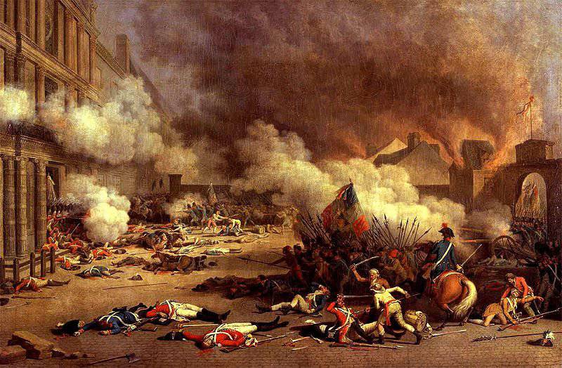 10 августа 1792 г. в Париже вспыхнуло народное восстание