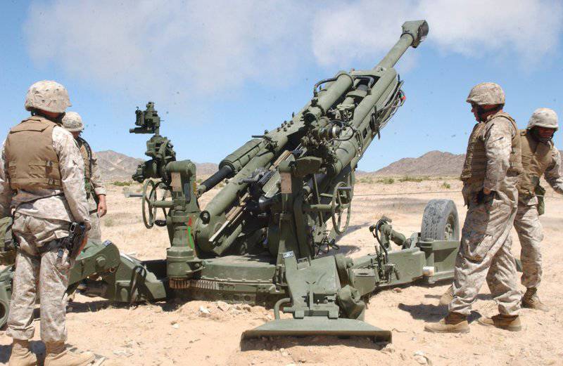 现场牵引155-mm榴弹炮М777А2 - 同类产品中最轻的