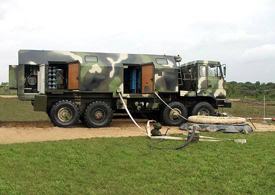 مهندسان نظامی ناحیه نظامی جنوب در حال تسلط بر ایستگاه های جدید استخراج و تصفیه آب "بهداشت" هستند.