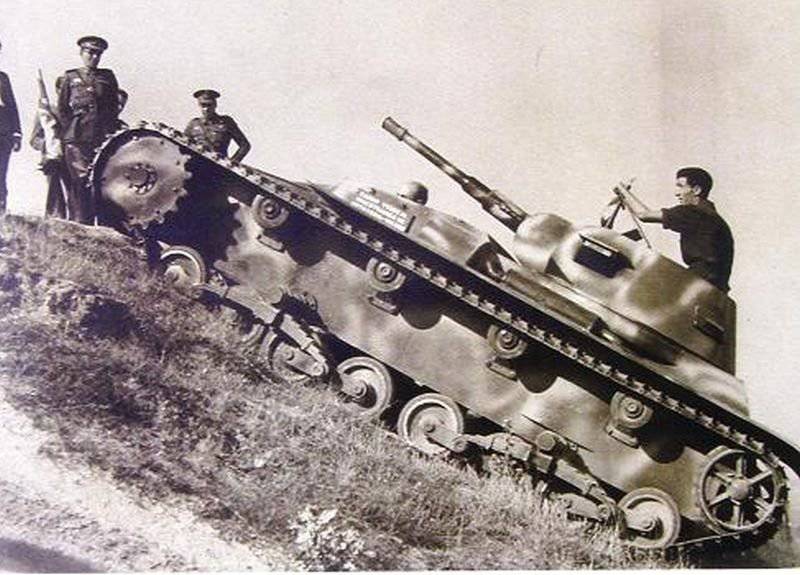 Verdeja – испанские опытные легкие танки и САУ (1938-1945 гг)
