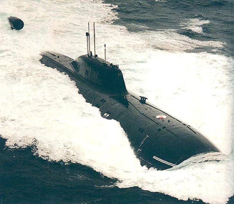 Atom-Torpedo- und Mehrzweck-U-Boote. 971-Projekt