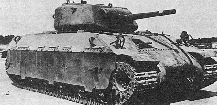 American prototype assault tank T14