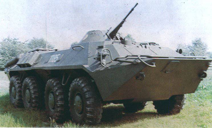 نفربر زرهی چرخدار شناور BTR-70