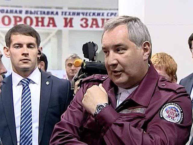Rogozin kritiserade försvarsministeriet för köp av militär utrustning
