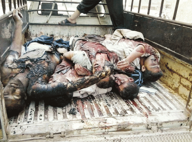 Обыкновенный фашизм: страшное преступление сирийской оппозиции