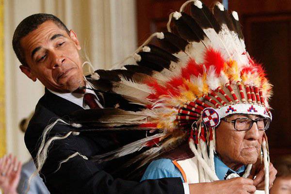 Демократия в США: индейцам здесь не место!