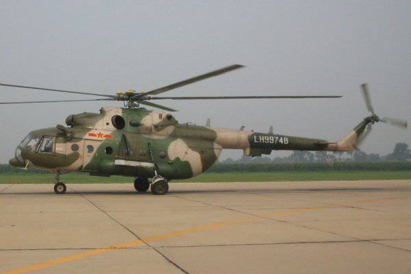 La Chine manque d'hélicoptères Mi-17