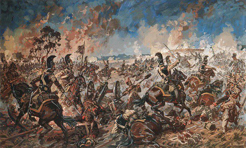 Borodinon taistelu taiteilijoiden maalauksissa