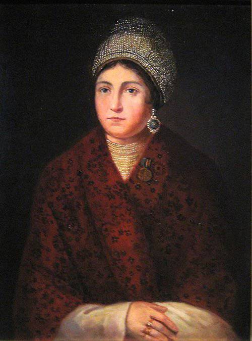 Vasilisa Kozhina - herói popular de 1812